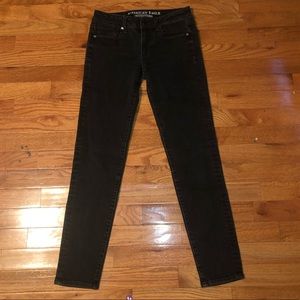 American Eagle 360 black jeans